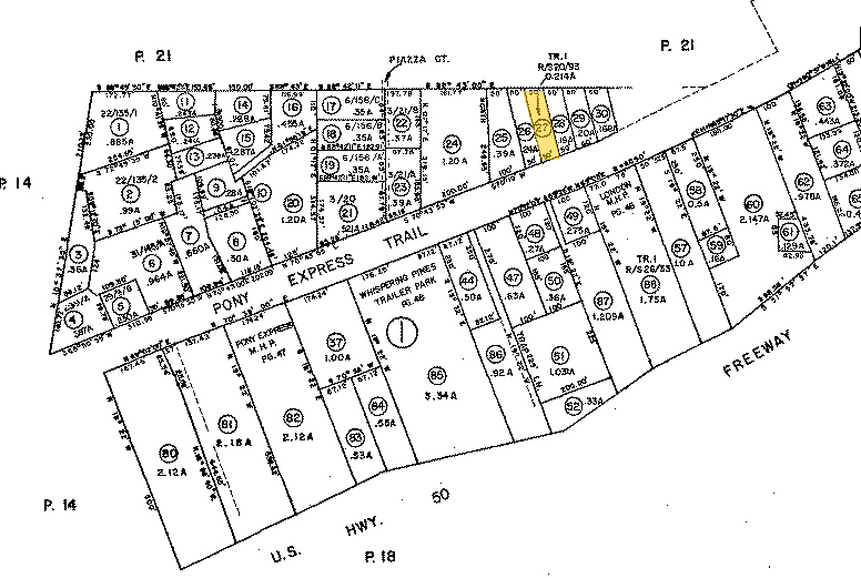 6043 Pony Express Trl, Pollock Pines, CA for sale - Plat Map - Image 2 of 26