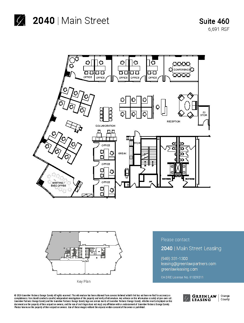 2040 Main St, Irvine, CA for lease Floor Plan- Image 1 of 5