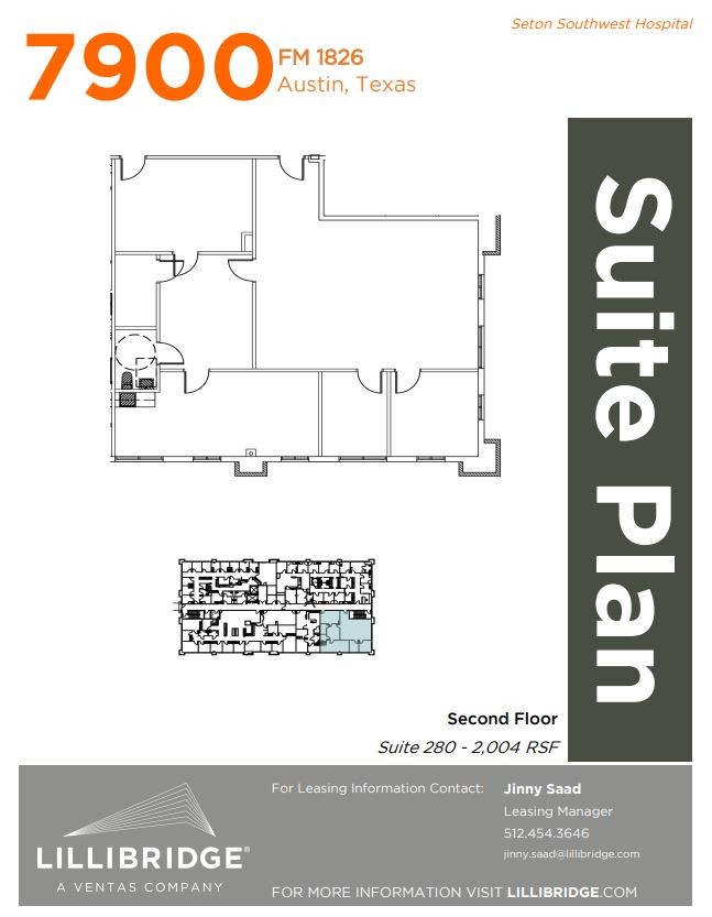 7900 FM 1826, Austin, TX for lease Floor Plan- Image 1 of 9