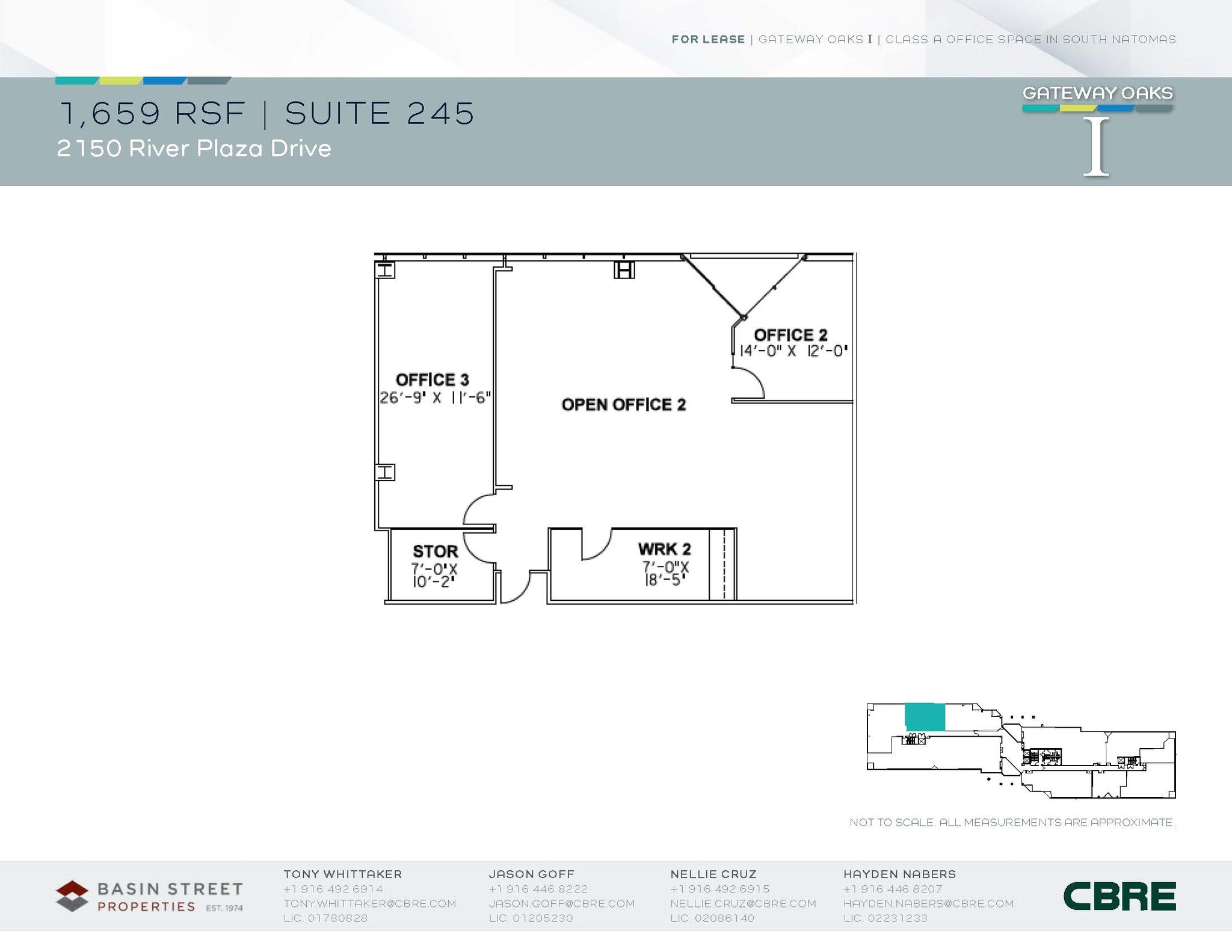2150 River Plaza Dr, Sacramento, CA for lease Floor Plan- Image 1 of 1