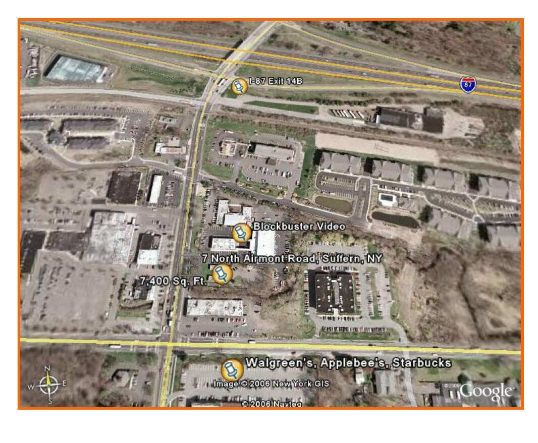 7 N Airmont Rd, Suffern, NY for sale Aerial- Image 1 of 1