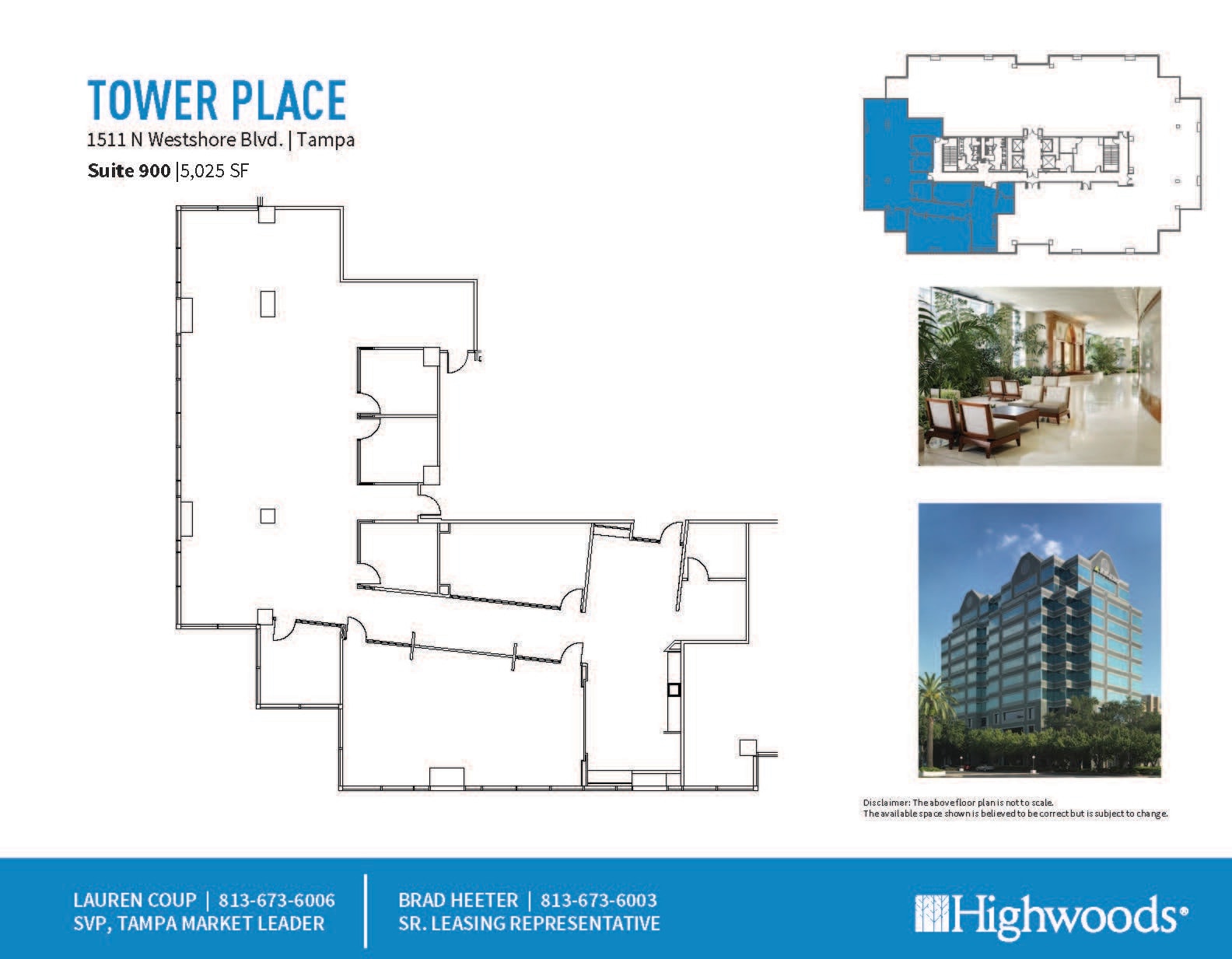1511 N Westshore Blvd, Tampa, FL for lease Floor Plan- Image 1 of 1