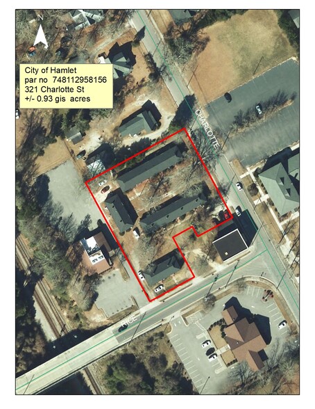 321 Charlotte St, Hamlet, NC for sale - Building Photo - Image 1 of 1