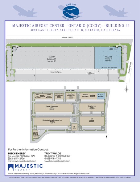 4060 E Jurupa St, Ontario, CA for lease - Site Plan - Image 2 of 6