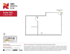 301 N Elm St, Greensboro, NC for lease Floor Plan- Image 1 of 1