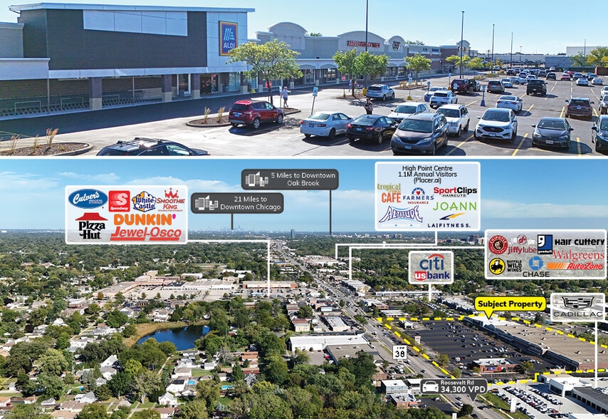 201-275 W Roosevelt Rd, Lombard, IL for sale - Building Photo - Image 3 of 12