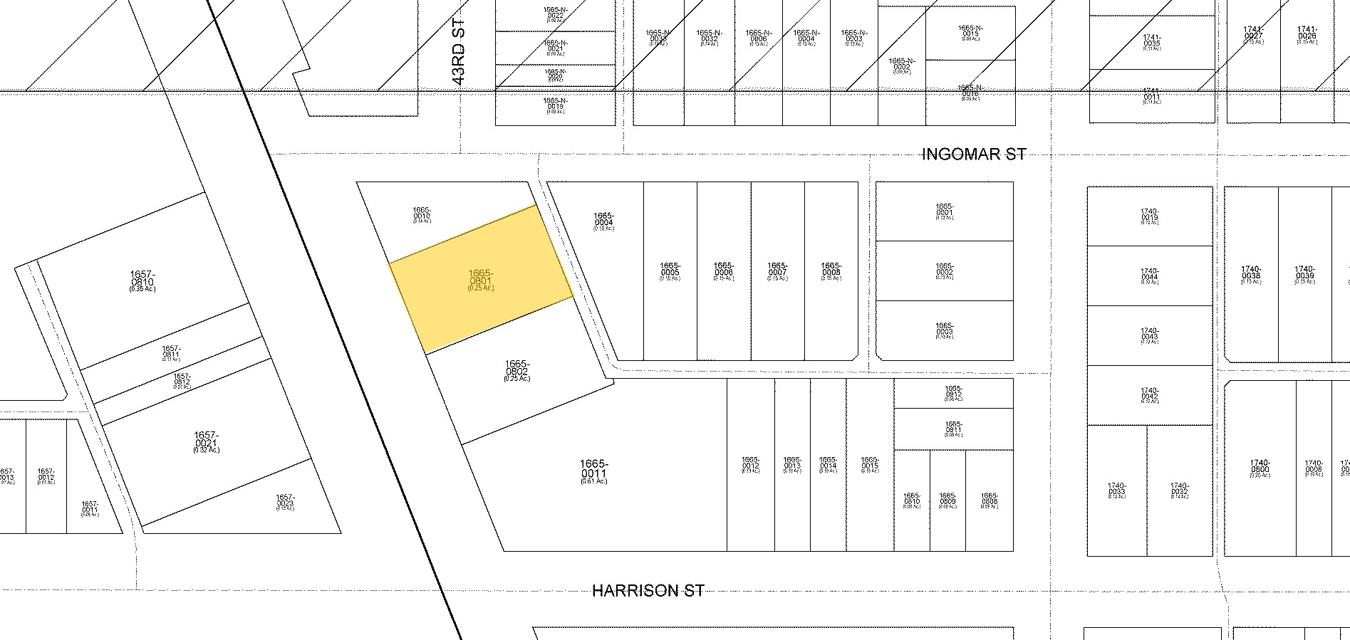 5211-5223 Wisconsin Ave NW, Washington, DC for lease Plat Map- Image 1 of 2