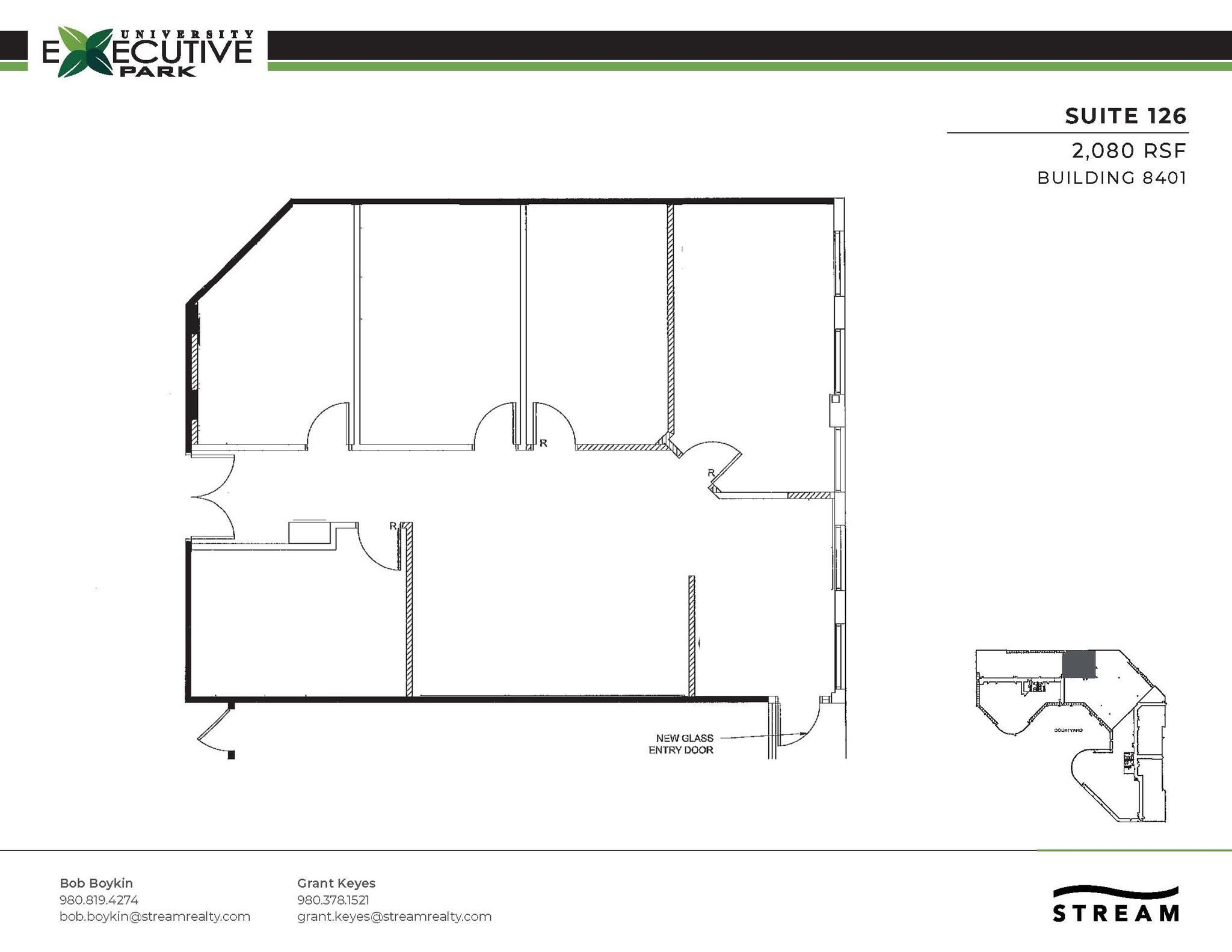 301 McCullough Dr, Charlotte, NC for lease Floor Plan- Image 1 of 1