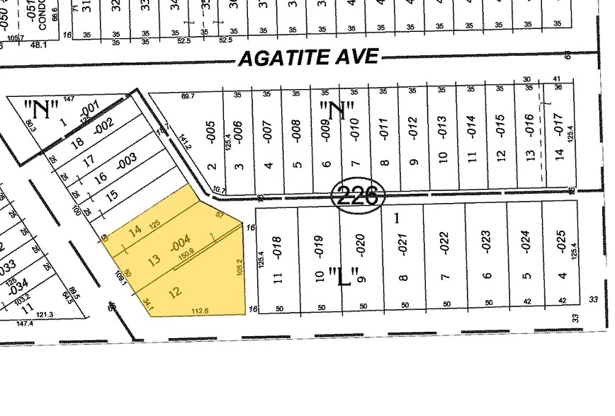 4401-4413 N Milwaukee Ave, Chicago, IL for lease - Plat Map - Image 3 of 3