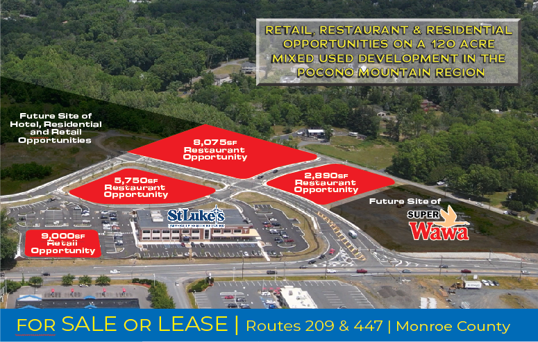 Route 209 & Music Center Dr, East Stroudsburg, PA for lease - Building Photo - Image 1 of 5