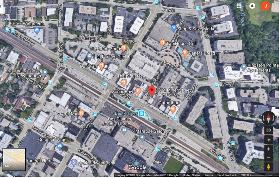 1504 Miner St, Des Plaines, IL for sale - Aerial - Image 1 of 1