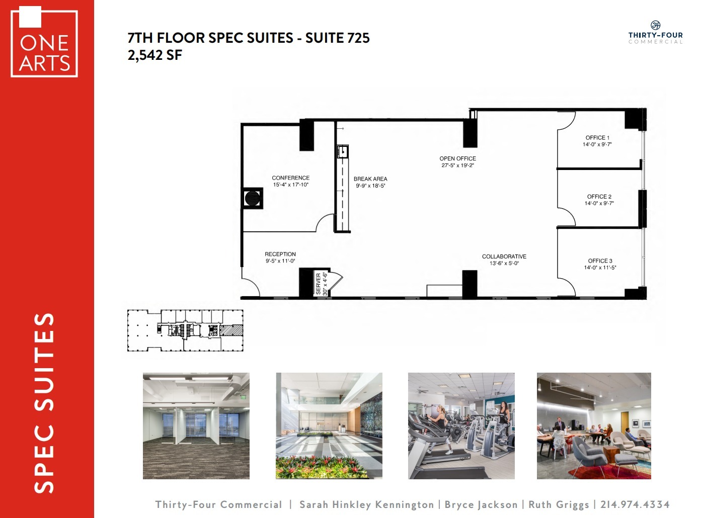 1722 Routh St, Dallas, TX for lease Floor Plan- Image 1 of 1