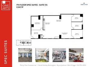 1722 Routh St, Dallas, TX for lease Floor Plan- Image 1 of 1