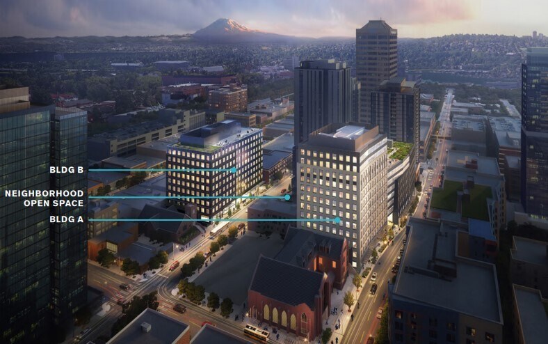 4530 12th Ave NE, Seattle, WA for lease - Aerial - Image 2 of 8