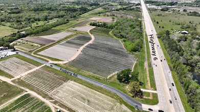 24702 Highway 6 @ Froberg St, Alvin, TX - AERIAL  map view - Image1