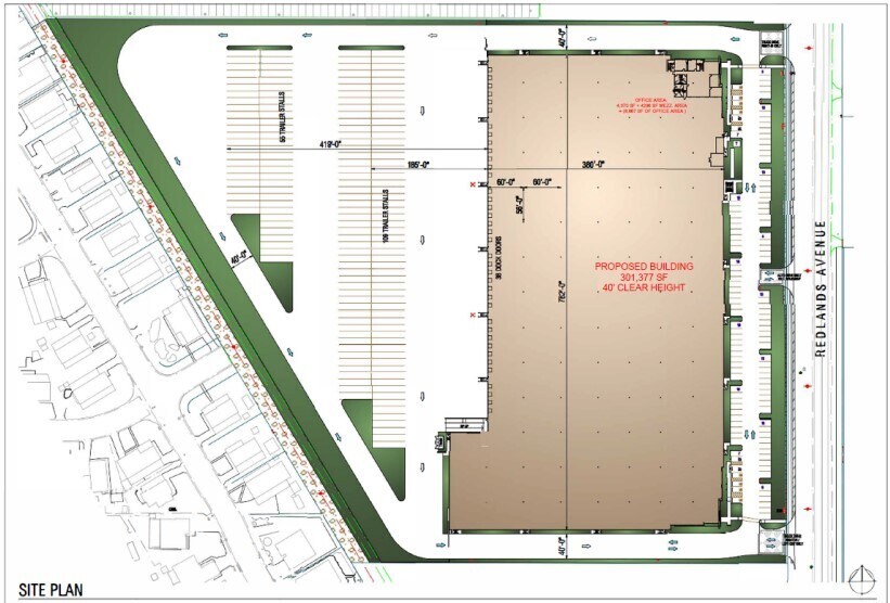 3046 Redlands Ave, Perris, CA for lease - Site Plan - Image 3 of 3