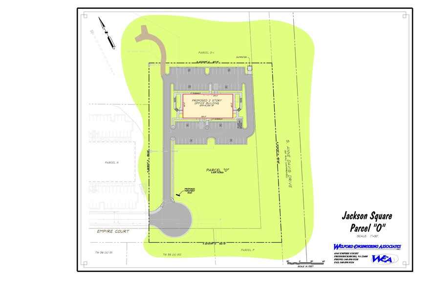 Empire Ct, Fredericksburg, VA for sale - Site Plan - Image 3 of 5