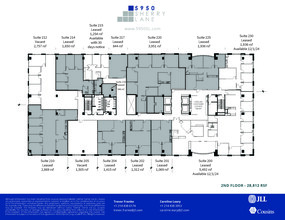 5950 Sherry Ln, Dallas, TX for lease Floor Plan- Image 2 of 2