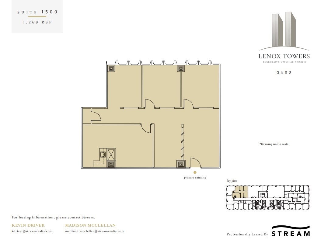 3400 Peachtree Rd NE, Atlanta, GA for lease Floor Plan- Image 1 of 1