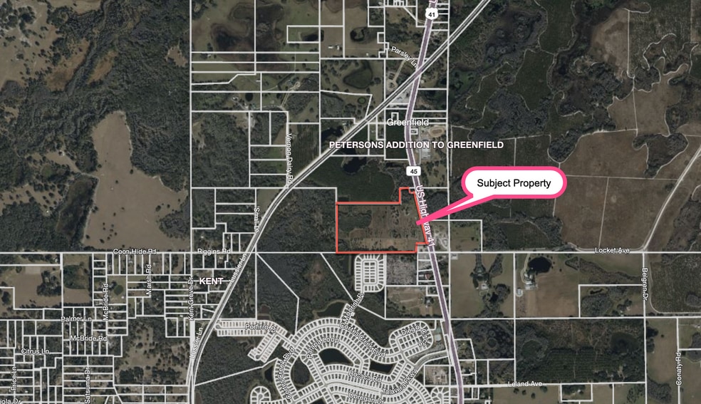 US Hwy 41 and Locket Avenue, Spring Hill, FL for sale - Primary Photo - Image 1 of 3