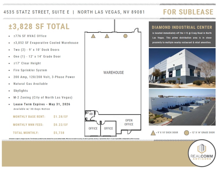 4535 Statz St, North Las Vegas, NV for lease - Building Photo - Image 3 of 16