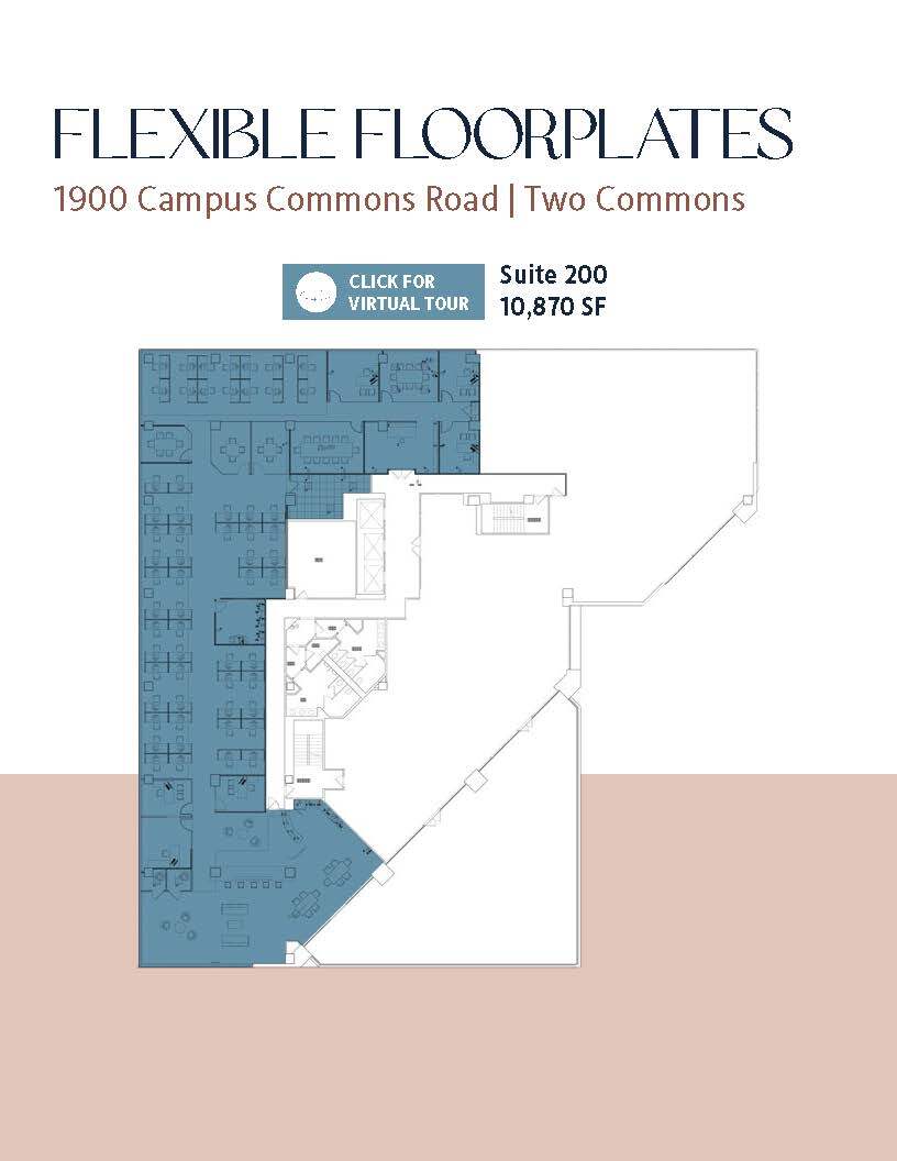 1900 Campus Commons Dr, Reston, VA for lease Floor Plan- Image 1 of 1