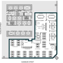 1055 Dunsmuir St, Vancouver, BC for lease Floor Plan- Image 2 of 2