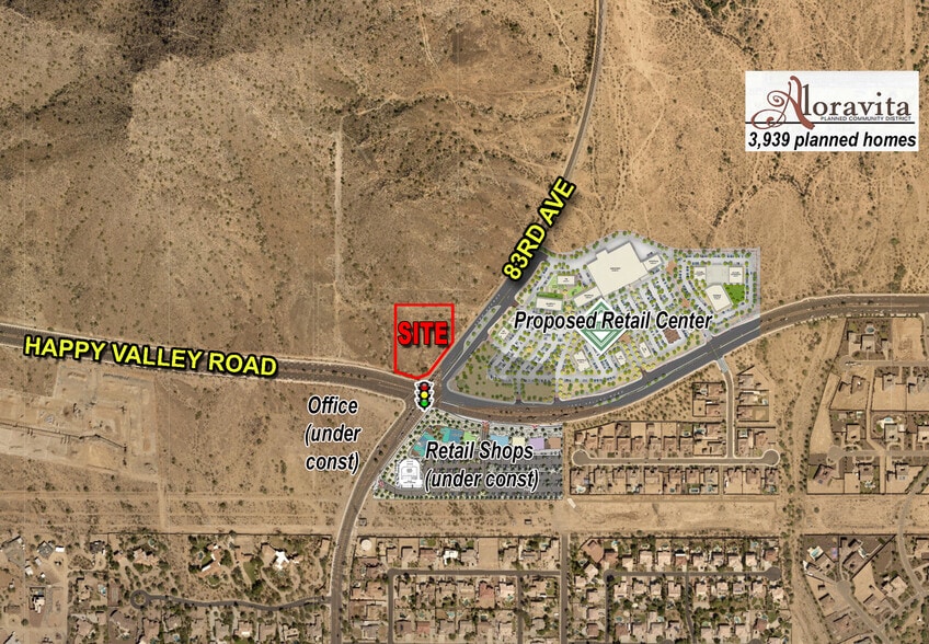 NWC 83rd Ave & Happy Valley Rd, Peoria, AZ 85383