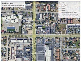 2430 Tapo St, Simi Valley, CA - AERIAL  map view
