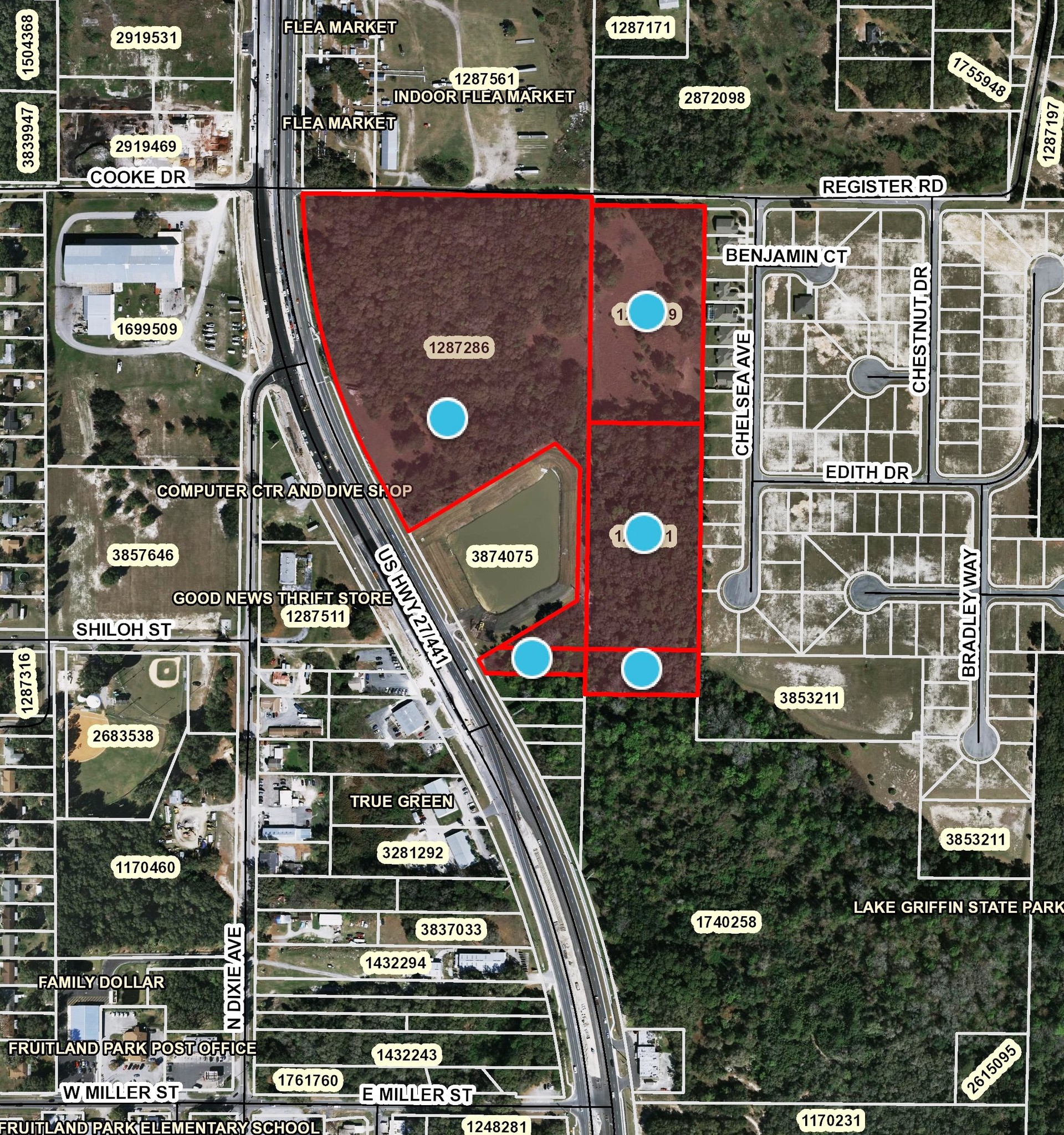 2631 US 441/27 Hwy, Fruitland Park, FL 34731 Land for Sale