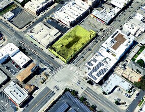 7901 Beverly Blvd, Los Angeles, CA - AERIAL map view