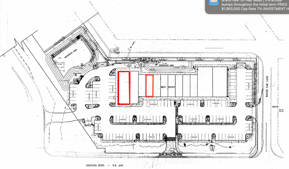 1425 W Granada Blvd, Ormond Beach, FL for lease - Floor Plan - Image 2 of 5