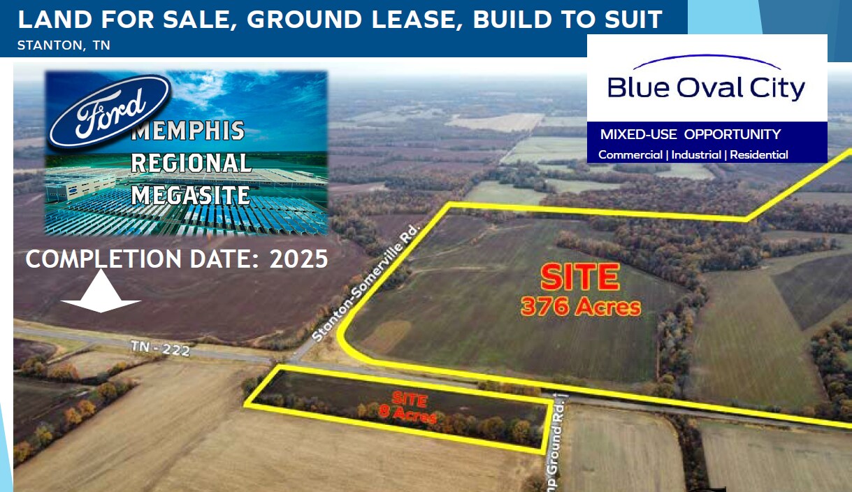 TN 222 Hwy at Stanton Somerville Rd., Stanton, TN 38069 Blue Oval