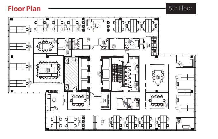 10130 103 St NW, Edmonton, AB for lease Floor Plan- Image 1 of 1