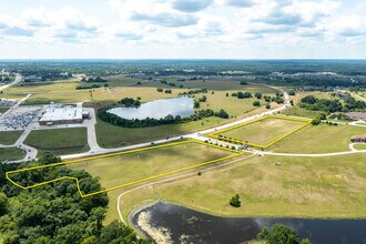 Mia Lago & Lonestar Parkway, Montgomery, TX - AERIAL  map view