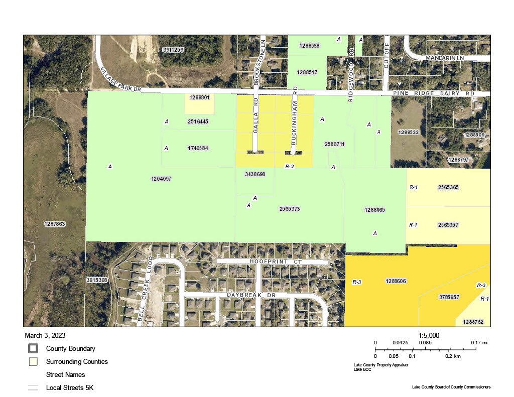 Pine Ridge Dairy Road, Fruitland Park, FL 34731 52+/ Acres Next To