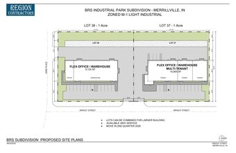 Wright Street - NW Corner St, Merrillville, IN for lease Site Plan- Image 1 of 1