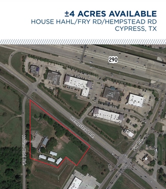 More details for House Hahl/Fry Rd/Hempstead Rd, Cypress, TX - Land for Sale