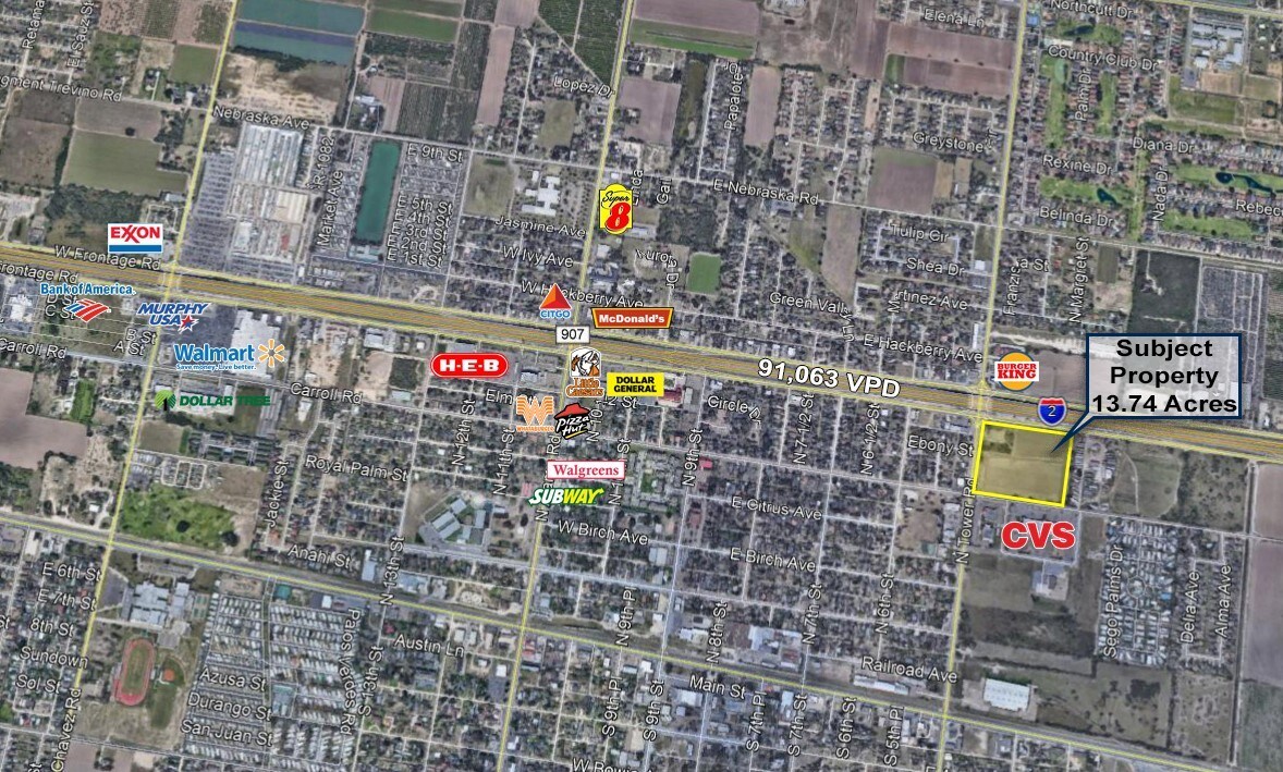 437 N Tower Rd, Alamo, TX for sale Aerial- Image 1 of 1