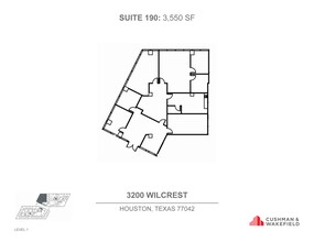 3200 Wilcrest Dr, Houston, TX for lease Floor Plan- Image 1 of 1