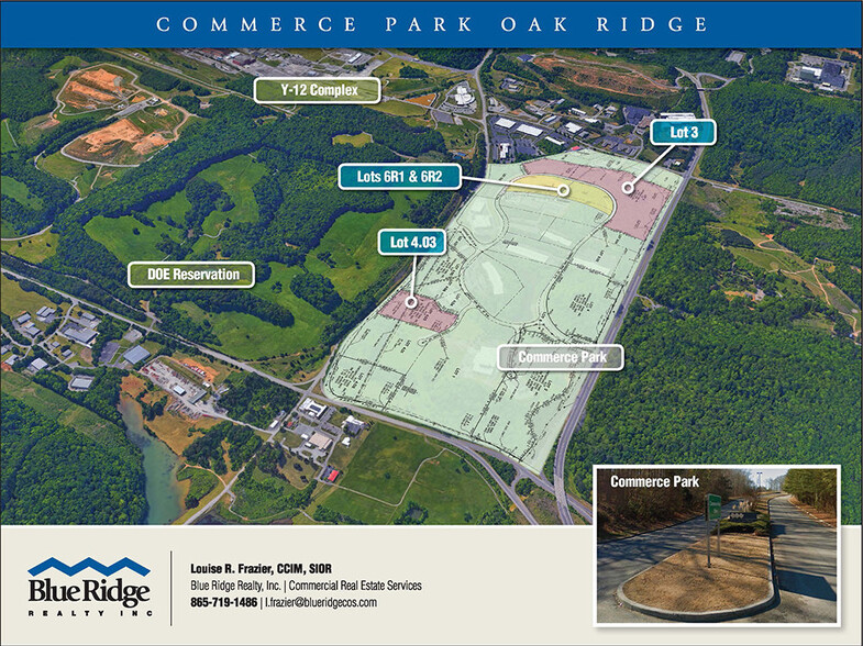 Commerce Park Dr, Oak Ridge, TN for sale - Building Photo - Image 3 of 4