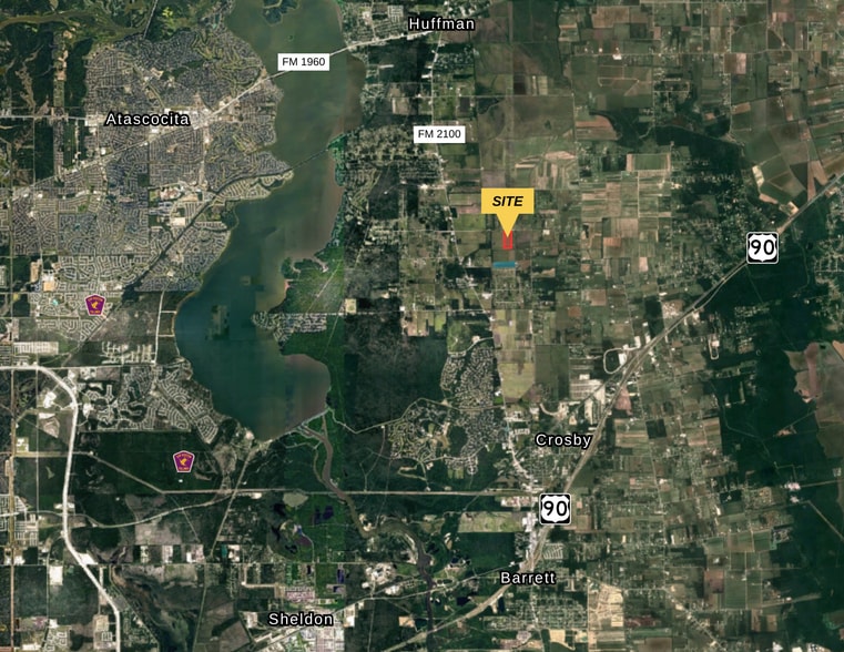 E Stroker Rd, Crosby, TX for sale - Aerial - Image 3 of 3