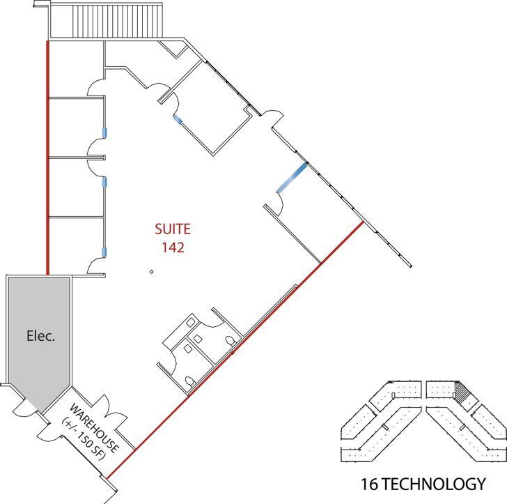 16 Technology Dr, Irvine, CA for lease Floor Plan- Image 1 of 1