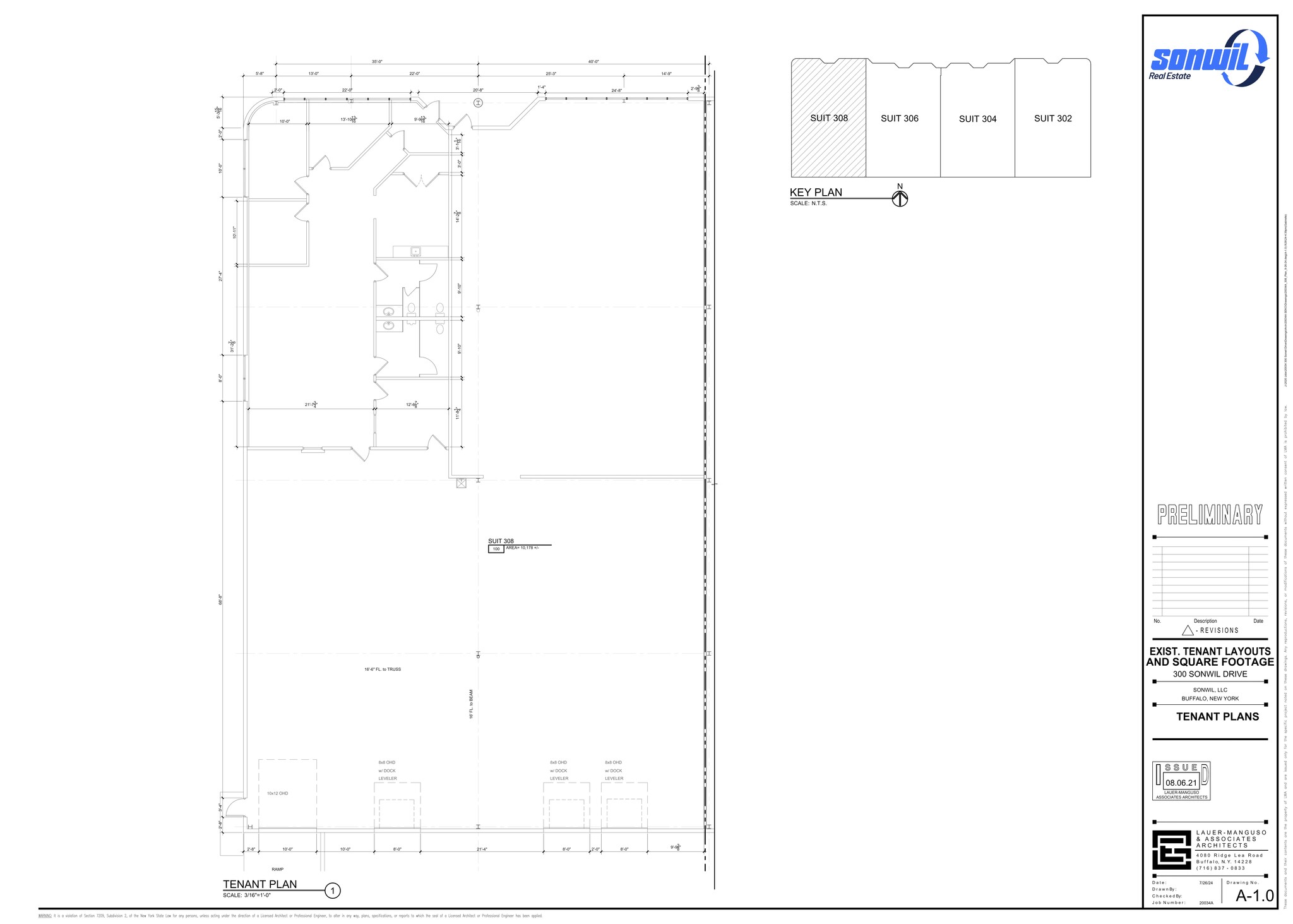 300 Sonwil Dr, Buffalo, NY for lease Site Plan- Image 1 of 1