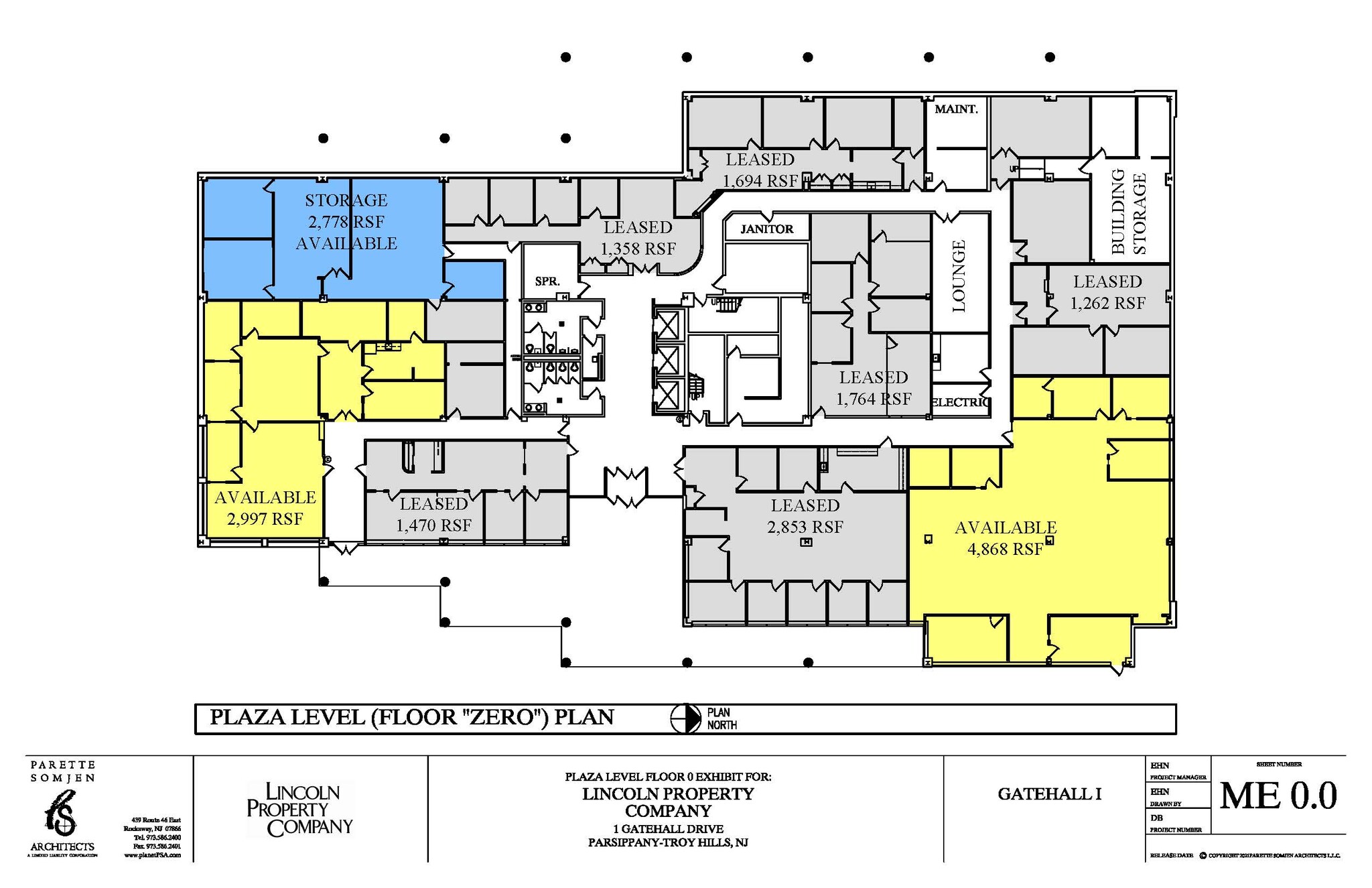 1 Gatehall Dr, Parsippany, NJ for lease Floor Plan- Image 1 of 4