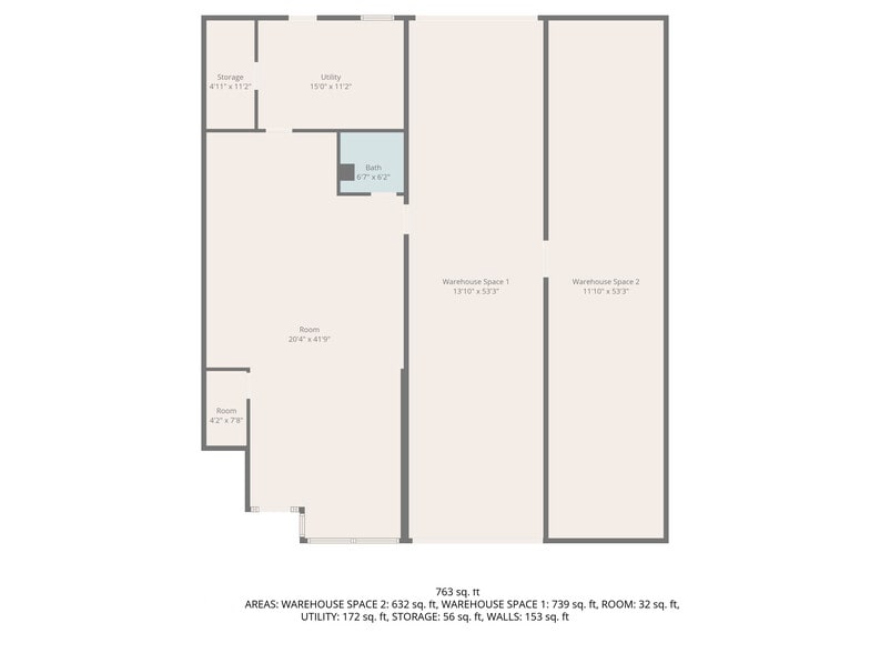 4019-21 N Elston Ave, Chicago, IL for lease - Floor Plan - Image 2 of 2