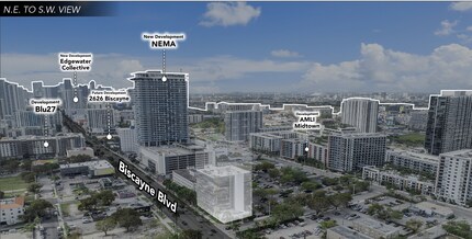 3050 Biscayne Blvd, Miami, FL - AERIAL  map view - Image1