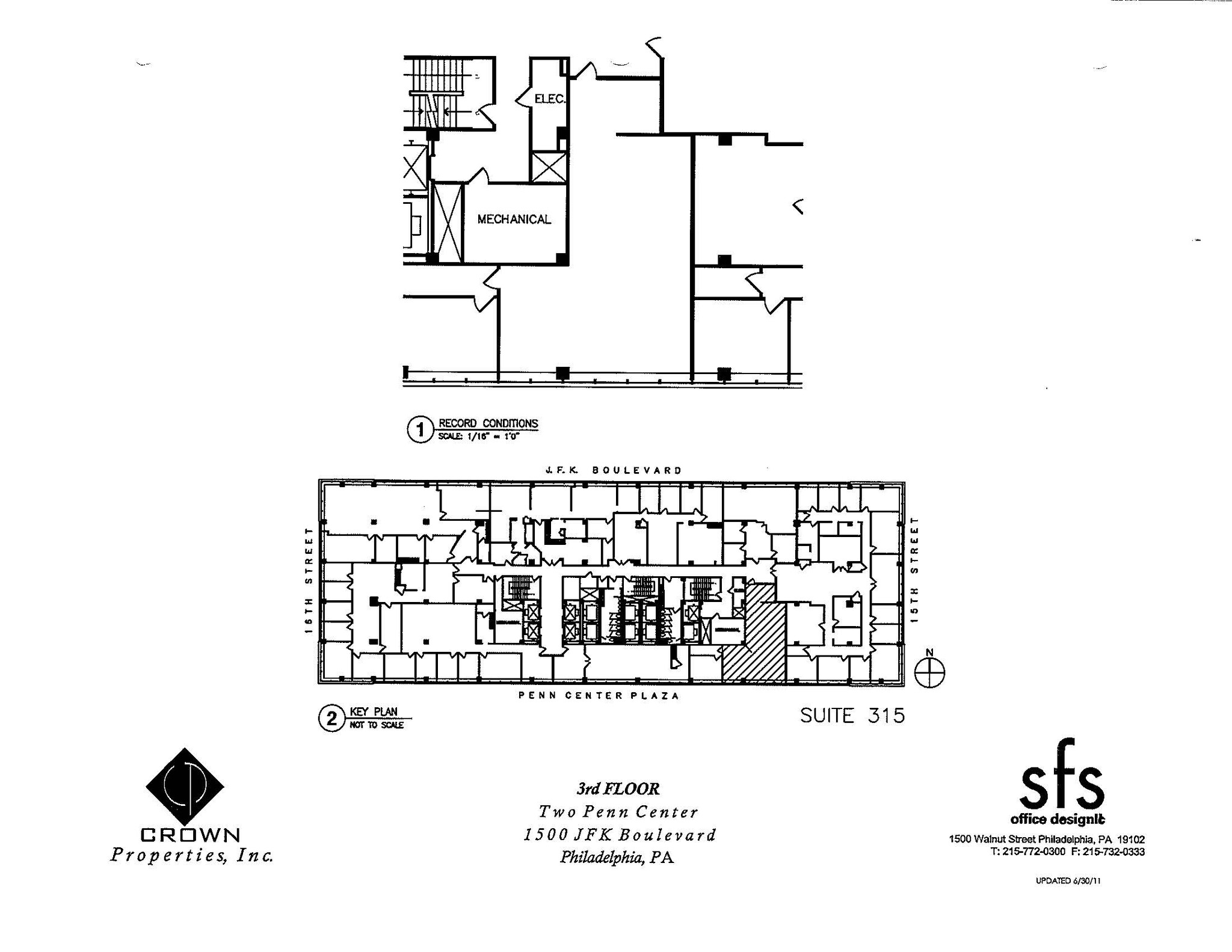 1500 John F Kennedy Blvd, Philadelphia, PA for lease Floor Plan- Image 1 of 1