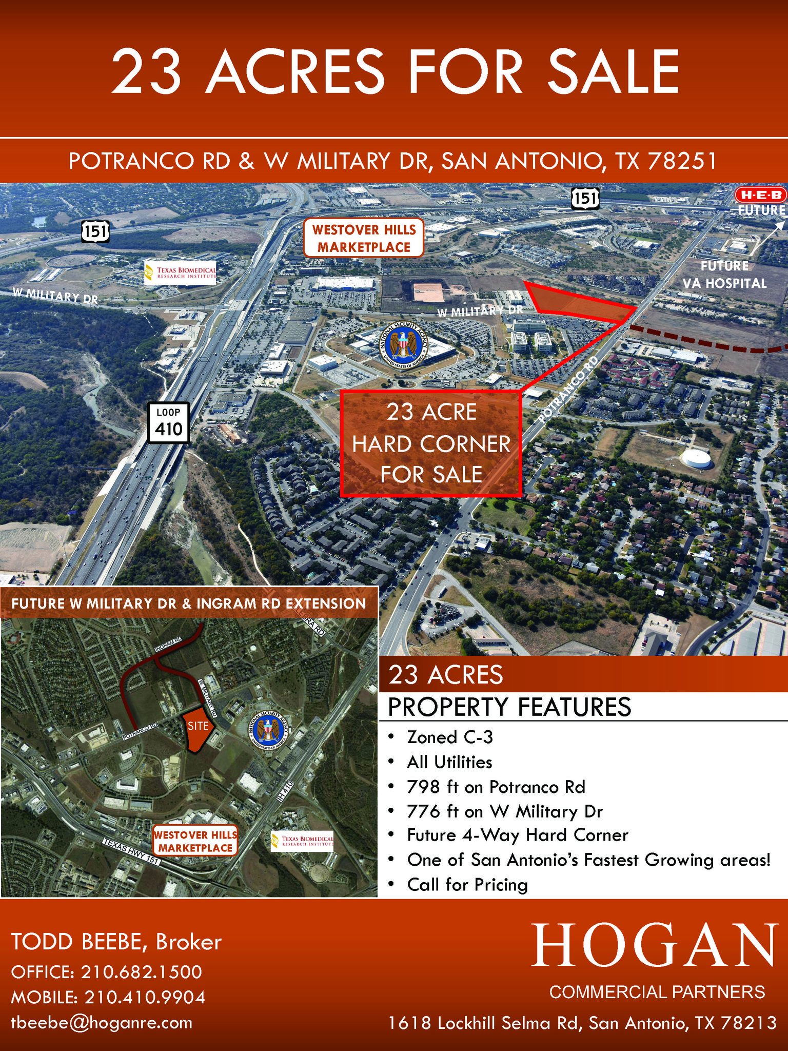 Potranco Rd & W. Military Dr, San Antonio, TX for sale Building Photo- Image 1 of 1