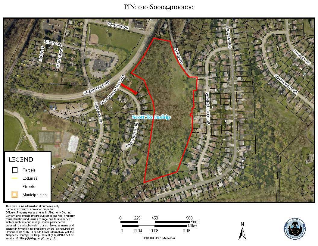 0 Greentree Rd, Carnegie, PA for sale Plat Map- Image 1 of 1